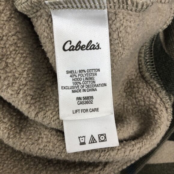 Womens Cabelas Purple Camouflage Hunting Hoodie Pullover Camo Sweatshirt Small - Picture 11 of 11